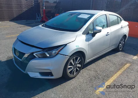 2020 Nissan Versa Sv Xtronic Cvt from USA, damaged, VIN 3N1CN8EV4LL881698